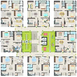 Project Image of 1150.0 - 1200.0 Sq.ft 2 BHK Apartment for buy in Sree Balaji Pearl