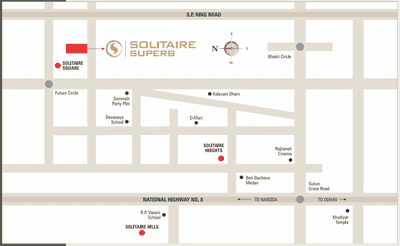 Project Image of 546.7 - 582.97 Sq.ft 2 BHK Apartment for buy in Solitaire Superb