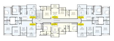 Project Image of 545.62 - 640.35 Sq.ft 2 BHK Apartment for buy in Jhamtani Ace Aurum III Tower 04