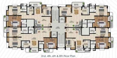 Project Image of 934.0 - 1077.0 Sq.ft 3 BHK Apartment for buy in Prakriti Shom Satya