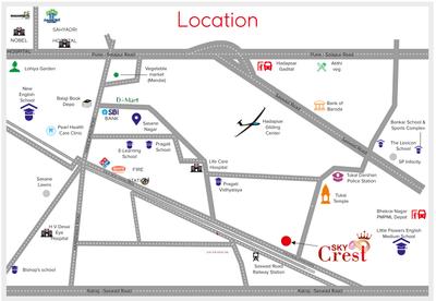Project Image of 665.0 - 678.0 Sq.ft 2 BHK Apartment for buy in Sky Crest