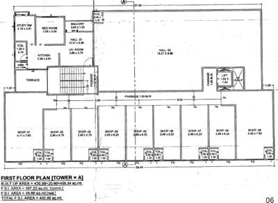 Project Image of 289.76 - 509.67 Sq.ft 1 BHK Apartment for buy in Muhammad Abvaa Avenue