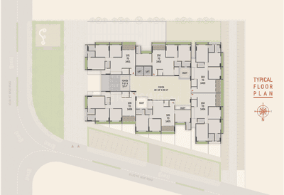 Project Image of 818.49 - 842.6 Sq.ft 3 BHK Apartment for buy in KND Rudra Heights