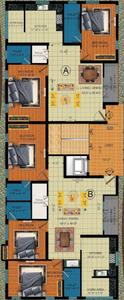 Project Image of 1310.0 - 1616.0 Sq.ft 2 BHK Apartment for buy in Dhiya Dhiyas Kottaram