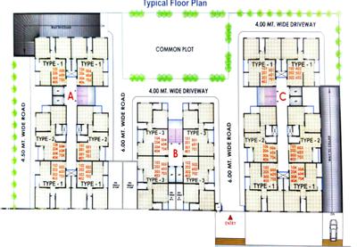 Project Image of 531.41 - 558.75 Sq.ft 2 BHK Apartment for buy in Shree Mahavir Status