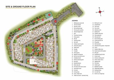 Project Image of 1171.0 - 1866.0 Sq.ft 2 BHK Apartment for buy in Casagrand Aquene