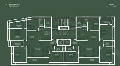 Project Image of 1162.5 - 1669.91 Sq.ft 3 BHK Apartment for buy in K3 Orium Antaara