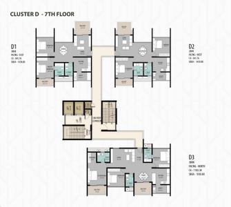 Project Image of 850.76 - 3183.33 Sq.ft 2 BHK Apartment for buy in ELV High Garden