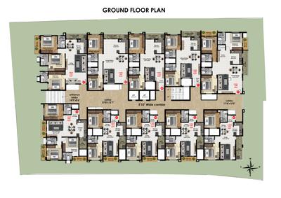 Project Image of 999.0 - 1640.0 Sq.ft 2 BHK Apartment for buy in Pacific Legacy