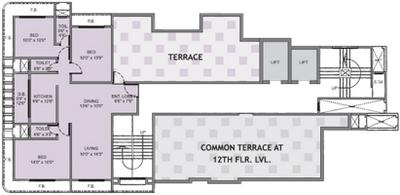 Project Image of 500.0 - 1400.0 Sq.ft 1 BHK Apartment for buy in Fortune Exotica