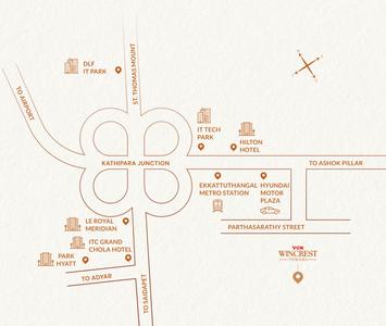 Project Image of 1029.0 - 1354.0 Sq.ft 2 BHK Apartment for buy in VGN Wincrest