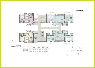 Project Image of 928.0 - 1071.0 Sq.ft 3 BHK Apartment for buy in Kohinoor Famville