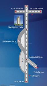 Project Image of 1453.0 - 3452.0 Sq.ft 2 BHK Apartment for buy in Nikunjam iPark