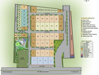 Project Image of 2400.0 - 2700.0 Sq.ft Residential Plot Plot for buy in Purva Hibiscus