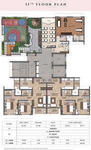 Project Image of 671.67 - 680.0 Sq.ft 2 BHK Apartment for buy in Laxmina Krishna Niwas