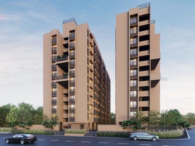 Project Image of 530.0 - 571.24 Sq.ft 2 BHK Apartment for buy in Saanvi Aarambh Prime
