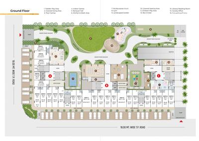 Project Image of 903.85 - 956.27 Sq.ft 3 BHK Apartment for buy in Swagatam Elenza