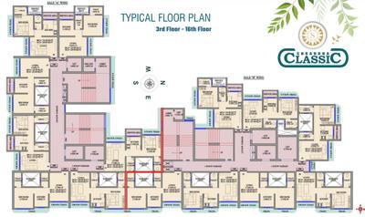 Project Image of 329.0 - 371.0 Sq.ft 1 BHK Apartment for buy in Shraddha Classic
