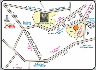 Project Image of 0.0 - 943.19 Sq.ft 2 BHK Apartment for buy in Dolphin Anand Dham T2