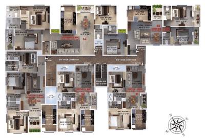 Project Image of 1038.0 - 2080.0 Sq.ft 2 BHK Apartment for buy in NPSH Nivasam