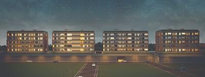Ayati Lake View Block D Elevation 1