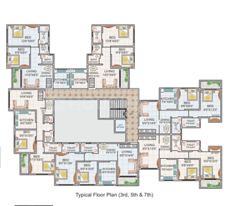 Project Image of 660.04 - 1199.96 Sq.ft 1 BHK Apartment for buy in Kaul Heritage City
