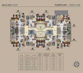Project Image of 828.0 - 1890.0 Sq.ft 2 BHK Apartment for buy in Purva Aspire
