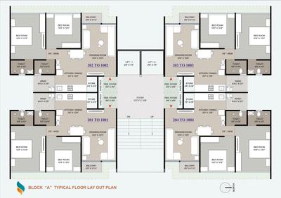 Project Image of 1485.0 - 2070.0 Sq.ft 2 BHK Apartment for buy in Akshar Sky