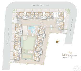 Project Image of 1188.0 - 1248.0 Sq.ft 3 BHK Apartment for buy in Ananta Samara