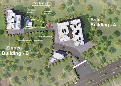 Project Image of 352.0 - 657.0 Sq.ft 1 BHK Apartment for buy in Shree Enterprises Sparsh