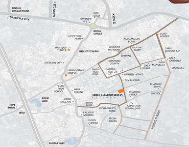 Siddhi Priya Shree Lakshminarayan Residency Phase 2 Location Plan 1