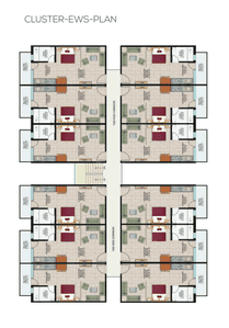 Project Image of 378.25 - 456.93 Sq.ft 1 RK Apartment for buy in Suncity Anantam Kunj EWS And LIG