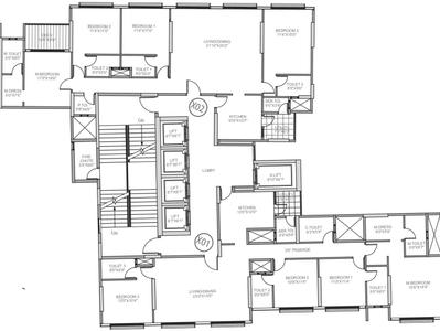 Project Image of 985 Sq.ft 3 BHK Apartment / Flat for sale in Bandra East for Rs. 58100000