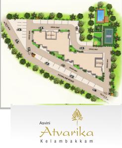 Project Image of 1070.0 - 1439.0 Sq.ft 2 BHK Apartment for buy in Asvini Atvarika