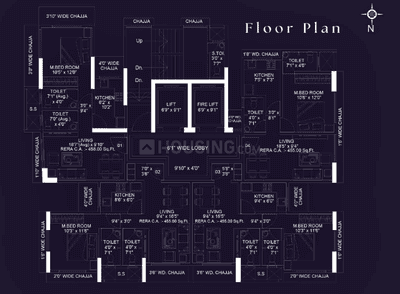 Project Image of 455.0 - 458.0 Sq.ft 1 BHK Apartment for buy in Nirban Avenue 1