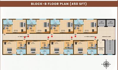 GSR Shrinivasa Temple Town Block B Cluster Plan 1