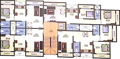 Arya Paradise Cluster Plan 1