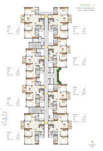 Project Image of 1120.0 - 3370.0 Sq.ft 2 BHK Apartment for buy in Cynosure Sunny Groves