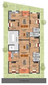 Project Image of 587.0 - 939.0 Sq.ft 2 BHK Apartment for buy in Sri Hari Vrindavan