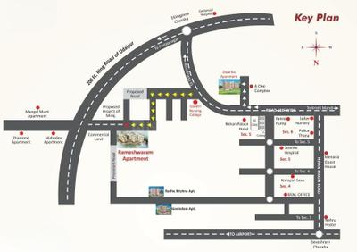 Project Image of 1730.0 - 1775.0 Sq.ft 3 BHK Apartment for buy in Shree Krishna Rameshwaram Apartment