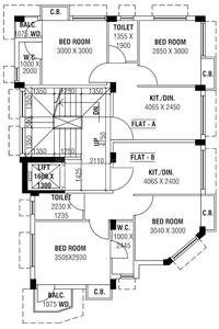 Project Image of 715.0 - 775.0 Sq.ft 2 BHK Apartment for buy in Liberty Uttam Enclave
