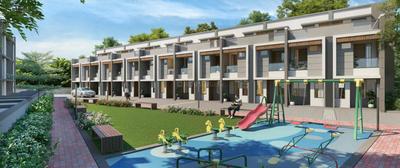 Tulsi Dwarkesh Bunglows Elevation 3