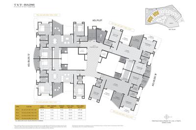 Project Image of 966.0 - 2219.0 Sq.ft 2 BHK Apartment for buy in Rahul Arcus Bldg D