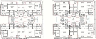 Project Image of 2130.07 - 3960.47 Sq.ft 3 BHK Apartment for buy in Shreeji Samasta Parisar