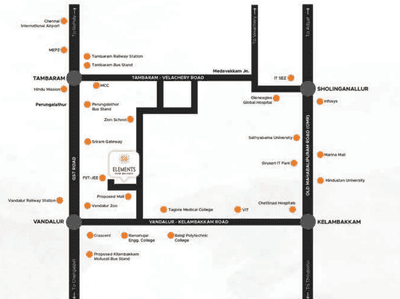 Project Image of 380.0 - 832.0 Sq.ft 1 BHK Apartment for buy in Bharathi Elements