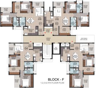 Project Image of 432.0 - 1588.0 Sq.ft 1 BHK Apartment for buy in The Lake View Address Apartments