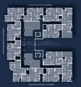 Project Image of 642.0 - 659.0 Sq.ft 2 BHK Apartment for buy in Legendary Super 60