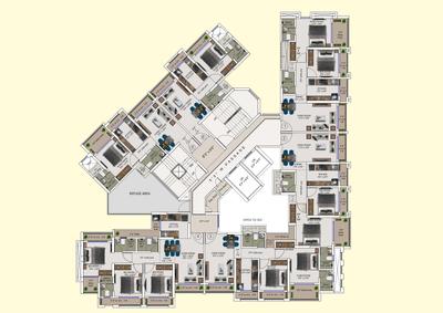 Project Image of 385.89 - 560.26 Sq.ft 1 BHK Apartment for buy in Blossom 6A