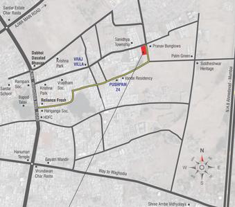 Riddhi Vrajbhoomi Location Plan 1