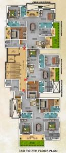 Project Image of 1144.0 - 2040.0 Sq.ft 2 BHK Apartment for buy in JB Magnum Estate